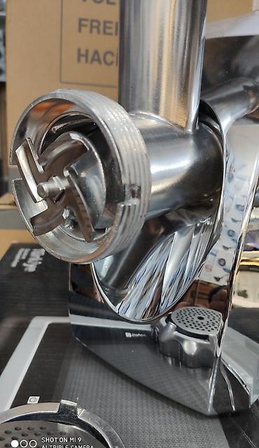Ət çəkən maşınlar: Ət çəkən maşın Silver, 3000 Vt, Revers ilə, Yeni — 6