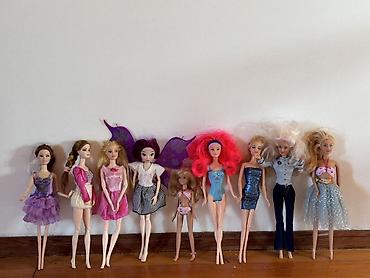 kukla sekili: Kukla dəsti Təsvir: - 9 ədəd müxtəlif ölçülü moda və fantaziya — 1