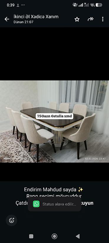 ucuz stol stul: Endirim Məhdud sayda ✨ Rəng seçimi mövcuddur Çatdırılma pulsuz — 1