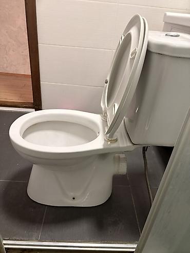 Unitaz – rezervuarla birlikdə - Material: yüksək keyfiyyətli keramika