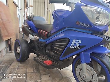 Oyuncaqlar: Uşaq elektrik motosikleti – 3 təkərli, sport dizayn - Model: Cool — 2