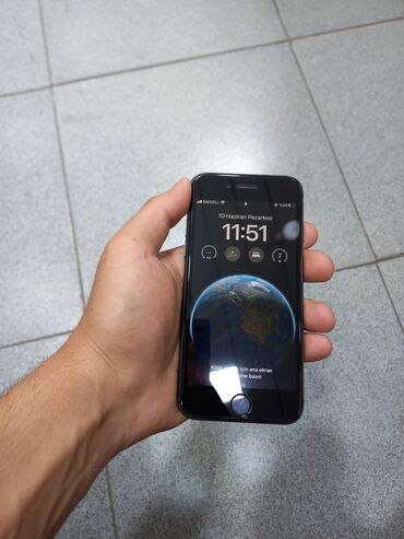 ayfon 6 es plus: IPhone 8, 64 ГБ, Черный, Отпечаток пальца