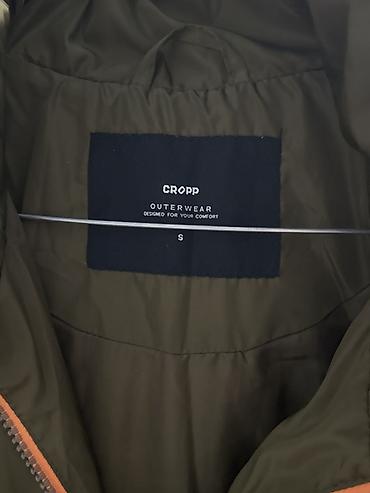 mary jane: Куртка CROPP OUTERWEAR, размер S. - Цвет: хаки (оливковый) с — 1