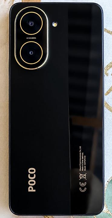 Poco: Poco C61, 128 GB, rəng - Qara, Sensor — 1