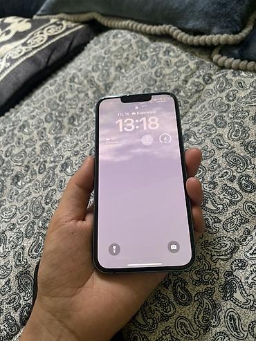 Apple iPhone: IPhone 13, Б/у, 128 ГБ, Синий, Зарядное устройство, Чехол, Коробка, 78 % — 3