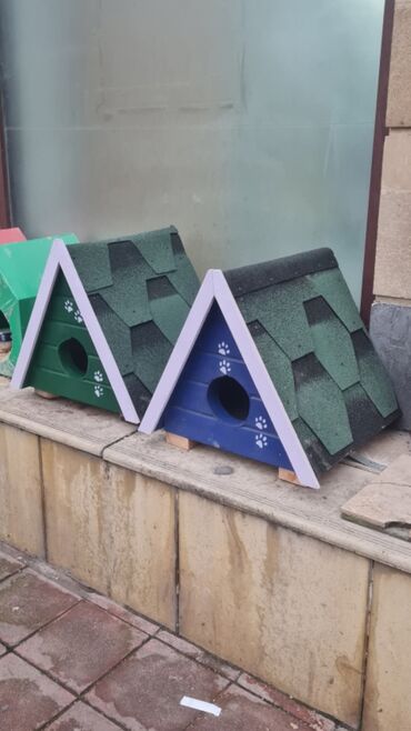 Yuvalar: Məhsul: Açıq havada istifadə üçün taxta pişik evi Təsvir: - Küçə və — 24