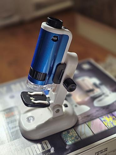 Digər oyuncaqlar: “Alloy Microscope” – uşaqlar üçün stolüstü mikroskop dəsti — 1