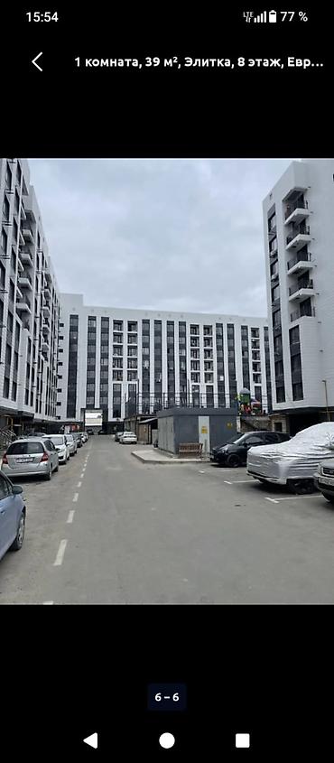 на дордое: 1 комната, 40 м², Дордой Моторс рынок Элитка, 8 этаж — 5
