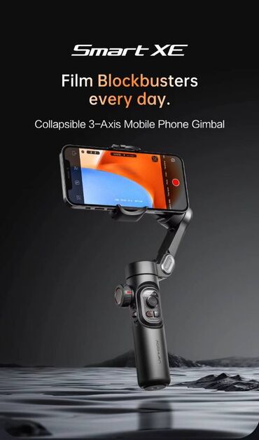 havalandırma sistemi: AOCHUAN 3-Axis Smart XE Gimbal – Peşəkar video çəkilişler üçün! 🎥📱 Bu