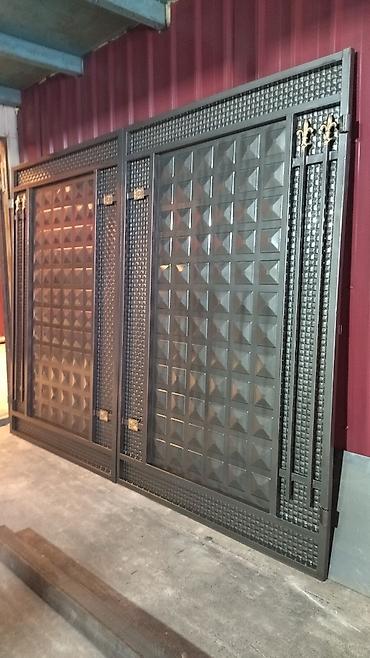 Распашные ворота: Ворота распашные, откатные, навесы, решетки отличного качества — 14