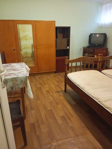 Коммерческая недвижимость: Kirayə üçün 1 otaqlı mənzil/studiya - Plan: açıq mətbəxli 1 otaq -