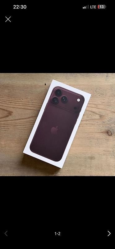 512: IPhone 18 Pro Max, 512 ГБ, цвет бордовый 
Америка новый не вскрытый — 1