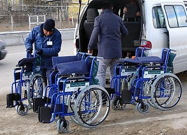 Əlil arabaları: Sanitar funksiyalı əlil arabası - Model: Kaiyang Medical tipli — 19