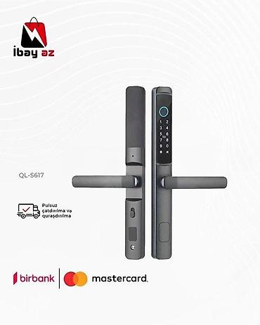 Elektron kilid "QL-S617"QL-S617 Qapı Tipi: Seyf qapı Material