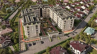 royal yard: 2 комнаты, 82 м², Орто-Сай с. Элитка, 5 этаж, ПСО (под самоотделку) — 3