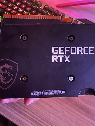 geforce rtx: Videokart MSI GeForce RTX 3060 Ti, 8 GB, İşlənmiş — 2