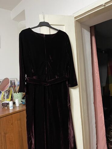 чёрное платье турция: Вечернее платье, Длинная модель, 2XL (EU 44)