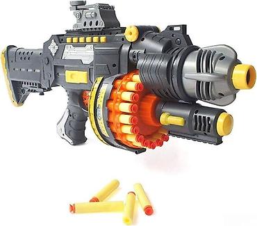 qedimi oyuncaq: Oyuncaq nerf silah "Shoots soft"Super güc Blaster pulemyotu emiş — 1