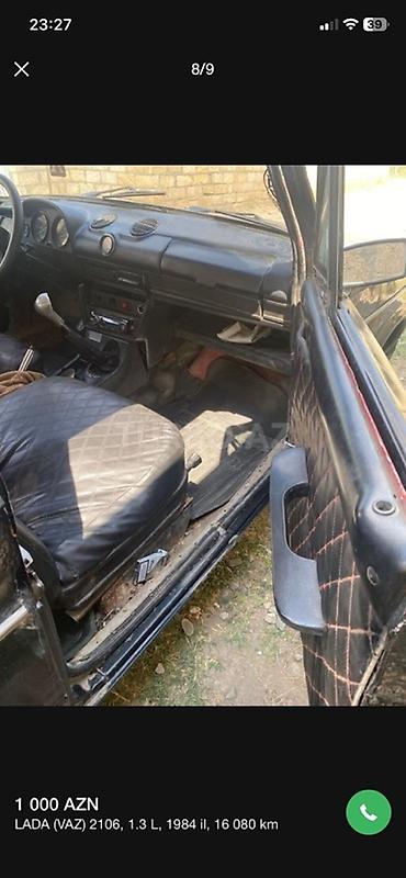 qaz balonu qiymətləri: VAZ (LADA) 2106: 1.3 l | 1982 il 16080 km Sedan — 8