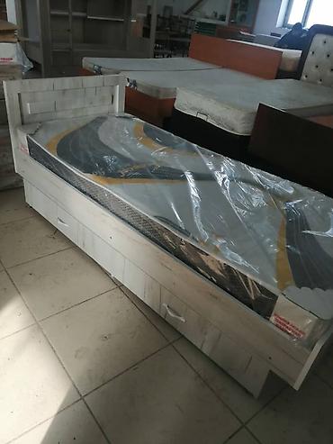 Односпальные кровати: Односпальная кровать, Новый, С ящиком для хранения, длина - 190 см — 5