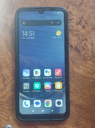 ноутбук без экрана купить: Redmi, Redmi 9A, Б/у, 64 ГБ, цвет - Черный, 2 SIM