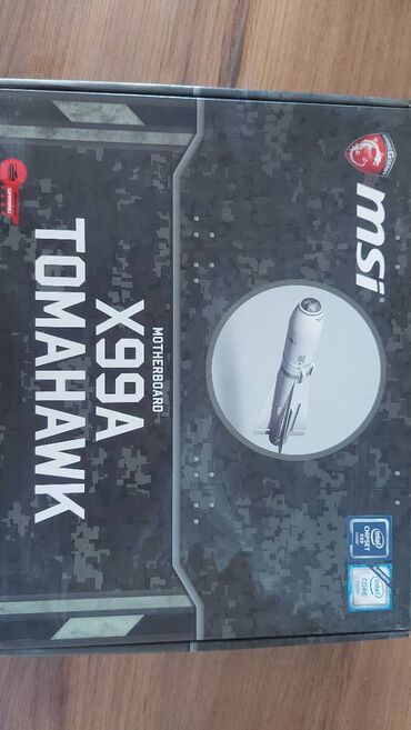кронштейн для видеокарты: Ana Platası MSI X99A TOMAHAWK, Yeni