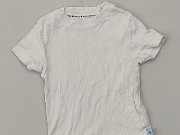 koszula dziewczęca biała: T-shirt, 3-4 years, 98-104 cm, condition - Good
