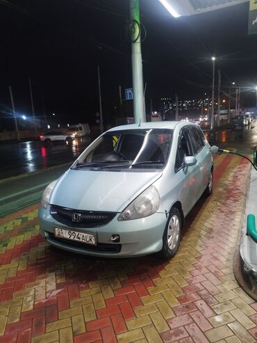 автомобиль фит: Honda Fit (Jazz) хэтчбек, 5 дверей, светло-голубой цвет кузова