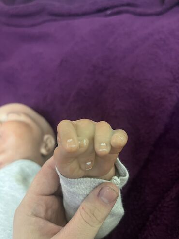 Игрушки: Малышка реборн из молда пикли Ручная работа расписана акриловыми — 9