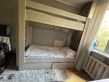 bunk bed: Детская односпальная кровать, Б/у, Для девочки, Для мальчика, С бортиком, МДФ, Самовывоз — 7