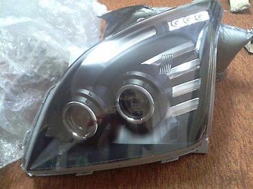 pracka sa laserom: CRNI LED ANGEL EYES FAROVI TOYOTA LAND CRUISER 120 PRADO | Crni — 2