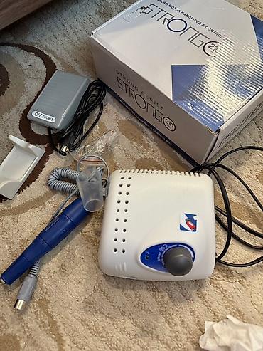 Лампы для маникюра: Профессиональный набор для маникюра/педикюра: - Фрезер Strong 210 — 2