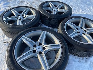 Колеса в сборе: Колеса в сборе 245 / 45 / R 17, Зима, Б/у, Комплект, Легковые, Литые, отверстий - 5 — 2