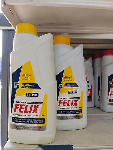 man: Антифриз FELIX ENERGY G12+ Professional, 1 кг - Класс: G12+ — 1