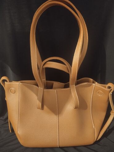 сумки через плечо женские на длинной ручке: Женская сумка-шопер из искусственной кожи, цвет карамельный (теплый