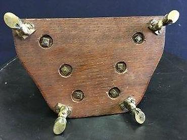 Staro posuđe i escajg: DRŽAČ ZA PISMA, POTKOVICE, DRVO, METAL, JAHRHUNDERTWENDE | Držač za — 15