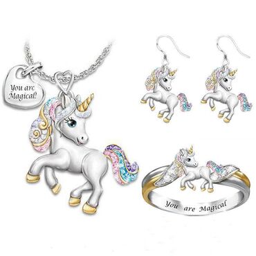 Наборы украшений: 🦄 Волшебный набор украшений с единорогом — создан для тех, кто верит в