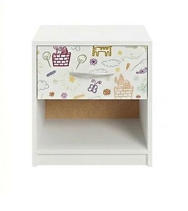 ikea ogradica za bebe: Nocni stocic deciji sa fiokom Skrabalica NOVO Dizajnirana dečija — 10