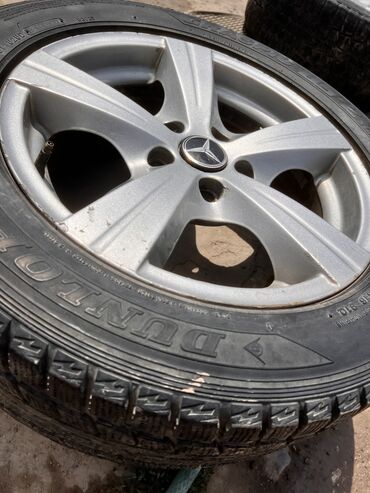 зимние шины r 16: Литые Диски R 16 Mercedes-Benz, Комплект, отверстий - 5, Б/у