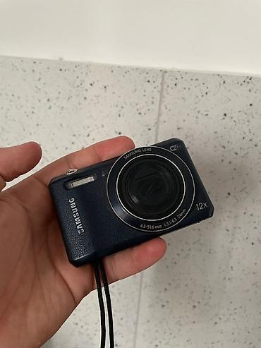 yi m1: Цифровой фотоаппарат Samsung WB35F (синего цвета) Основные — 1