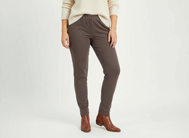 allegro ubrania: Material trousers for women, size 2XL