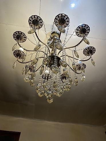 lustr: Çılçıraq, 10 və daha çox lampa, Metal — 4