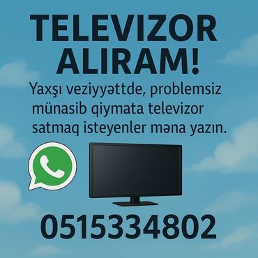 televizor alisi: İşlənmiş Televizor LG LCD Pulsuz çatdırılma