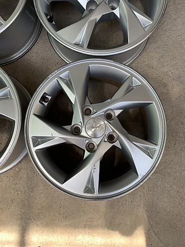 диски на аванте: Литые Диски R 15 Hyundai, Комплект, отверстий - 5, Б/у — 4