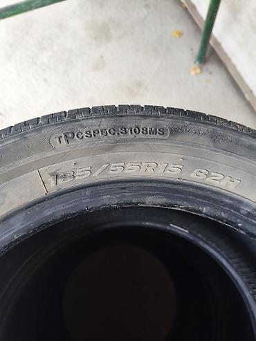 Шины 185 / 55 / R 15, Лето, Б/у, Комплект, Легковые, Корея, Hankook