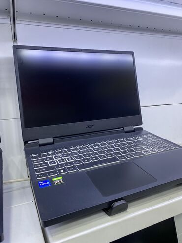 lenovo legion 5: Ноутбук, Acer, 16 ГБ ОЗУ, Intel Core i5, 15.6 ", Б/у, Игровой, память NVMe SSD