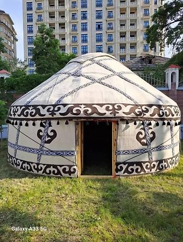 Продажа юрты, Каркас Деревянный, 85 баш, Диаметр: 6 метров