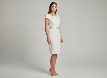 długa sukienka dekolt łódka: Sukienka damska, rozmiar L