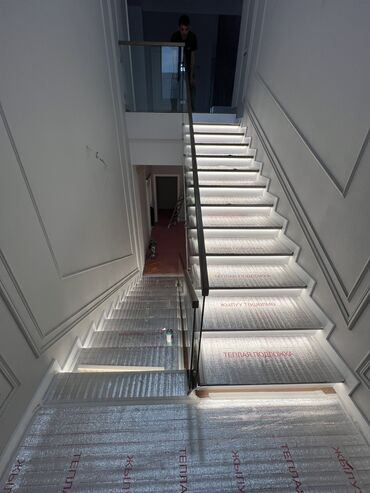 Обшивка лестниц: Лестница каркас металокаркас Лестница монтаж демонтаж Изготовление — 52