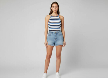 zara bluzki z krótkim rękawem: Primark, Top damski, rozmiar L